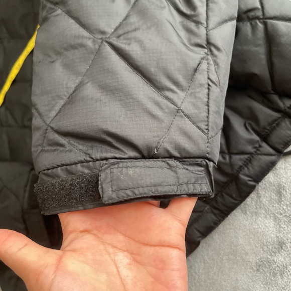 Steve & Barry's Mens Double Down Jacket XXL Diamond Print Goose Down - Picture 12 of 12